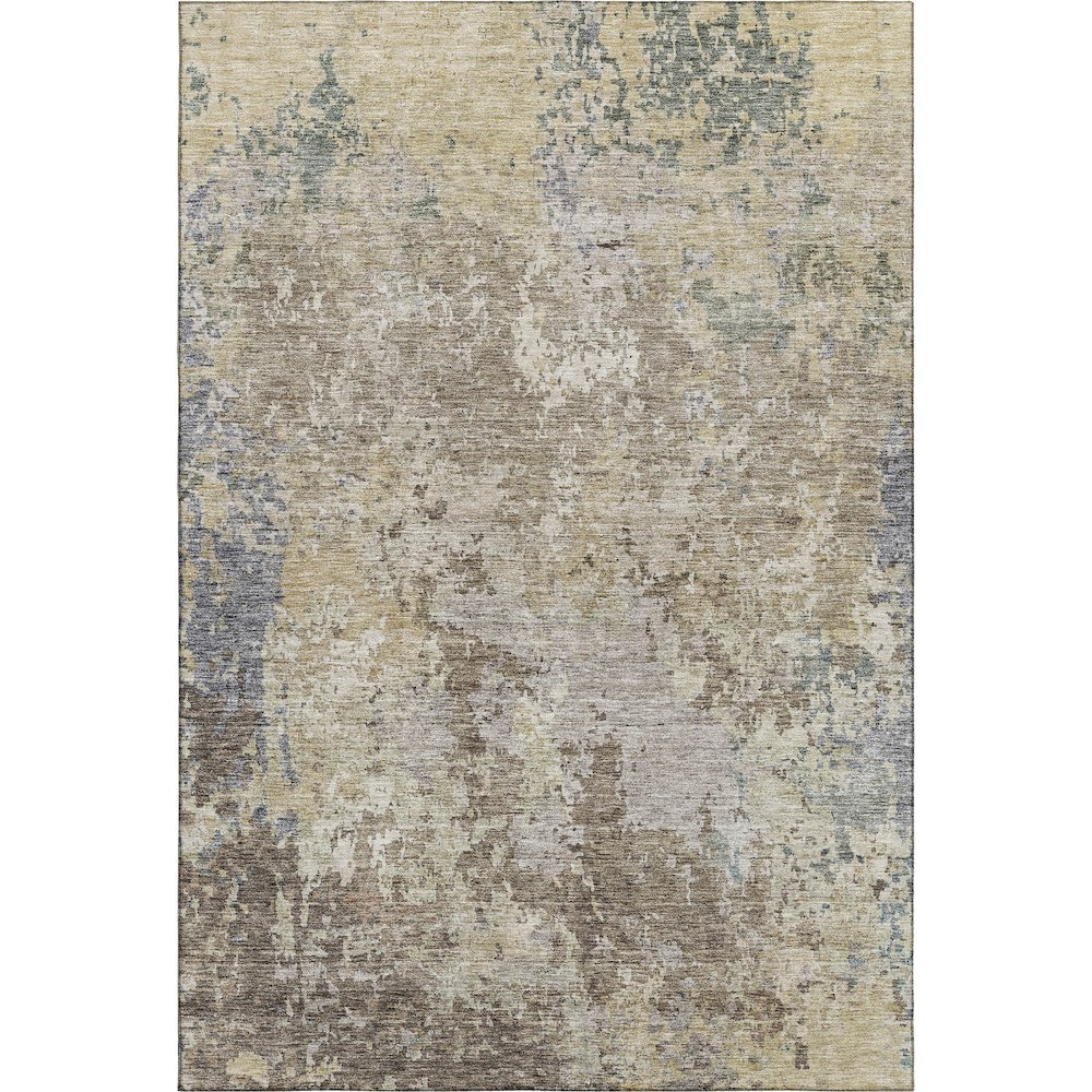 Premium Machine Washable Mayfield AMF1162 Beige 3' x 5' Rug. Picture 1
