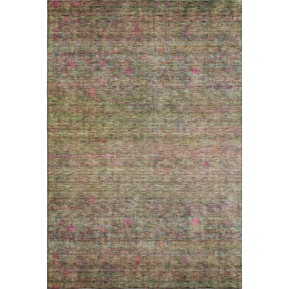 Premium Machine Washable Mayfield AMF1171 Cactus 3' x 5' Rug. Picture 1