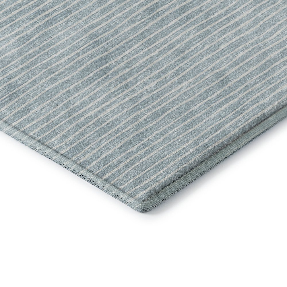 Premium Machine Washable Mayfield  Sky 2'3" x 7'6" Runner Rug. Picture 3
