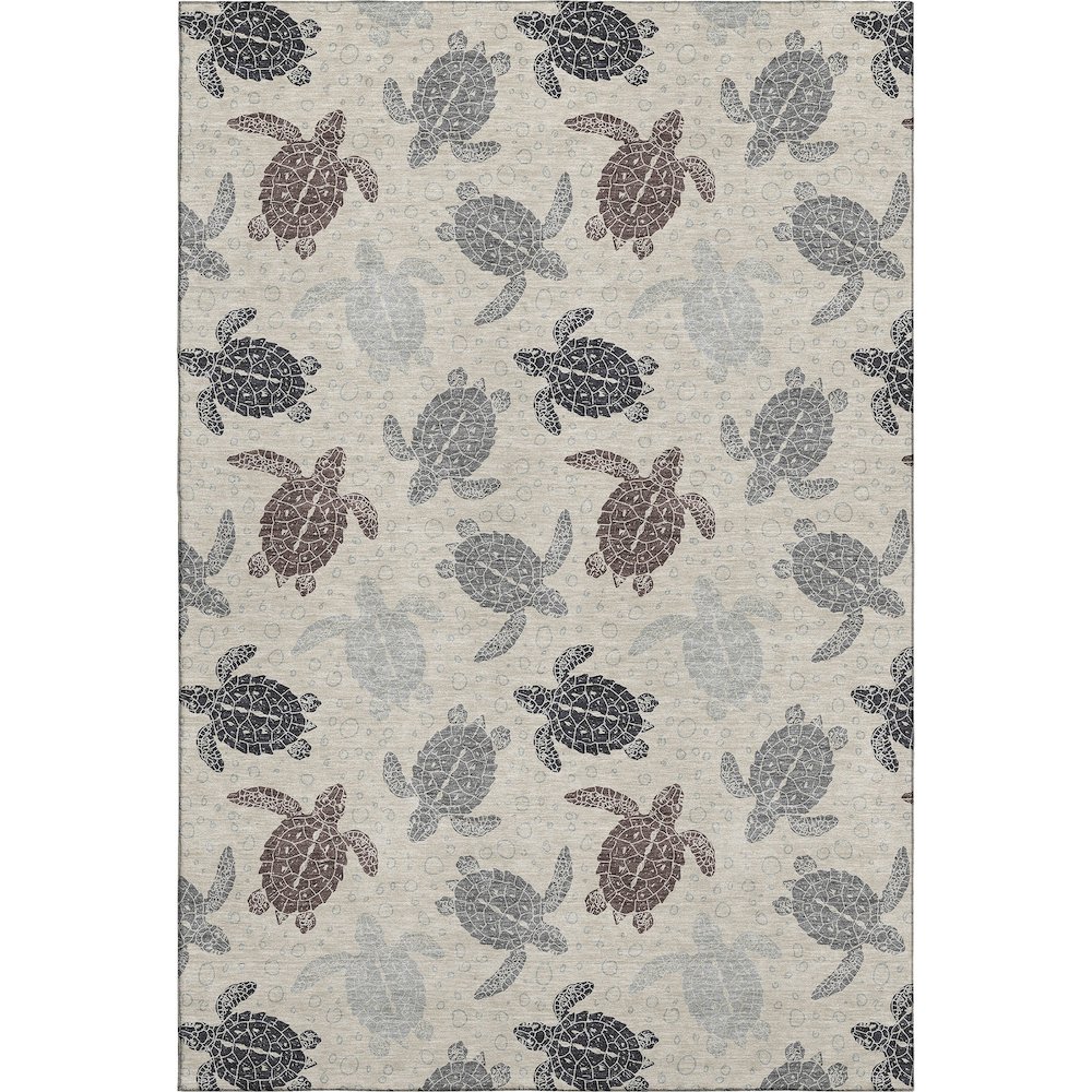 Premium Machine Washable Mayfield  Sand 3' x 5' Rug. Picture 1