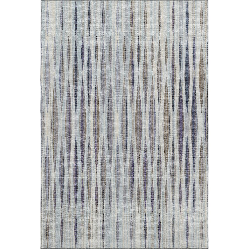 Premium Machine Washable Mayfield  Ocean 3' x 5' Rug. Picture 1