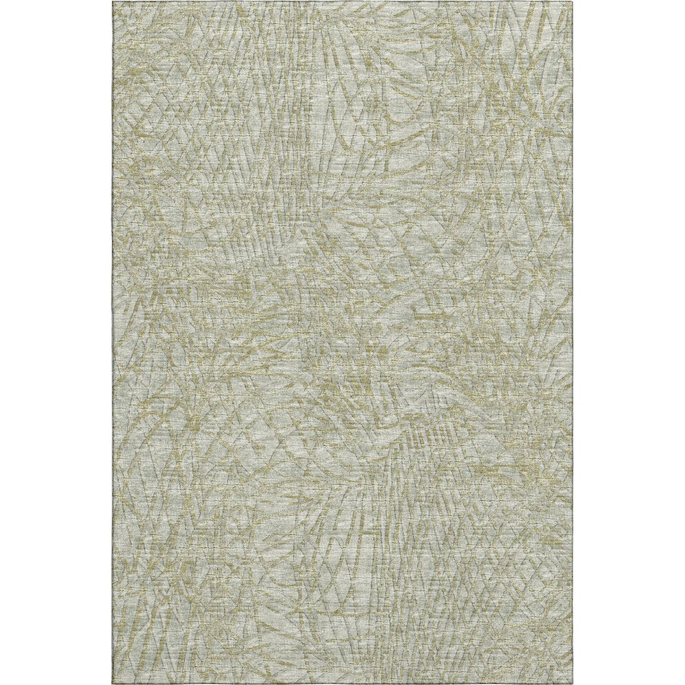 Premium Machine Washable Mayfield  Sage 3' x 5' Rug. Picture 1