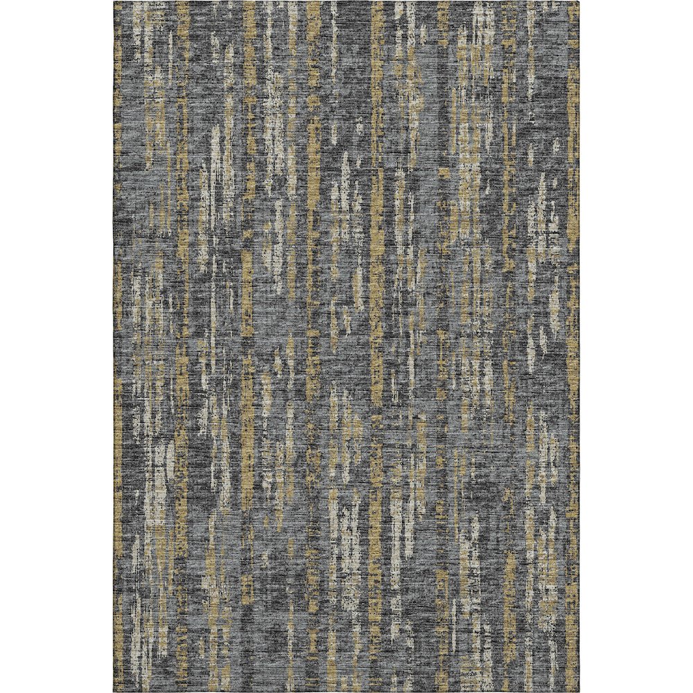 Premium Machine Washable Mayfield  Granite 3' x 5' Rug. Picture 1