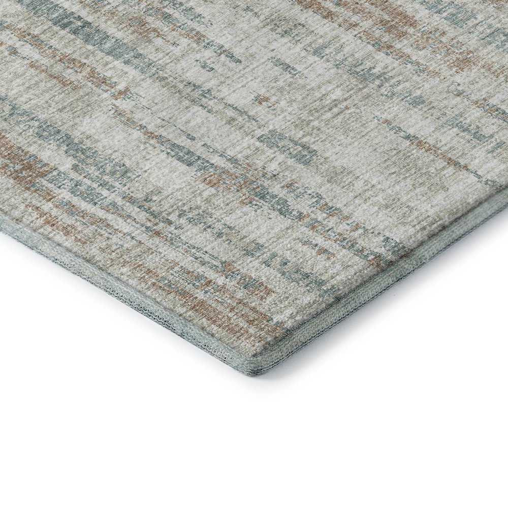 Premium Machine Washable Mayfield  Ivory 2'3" x 7'6" Runner Rug. Picture 3