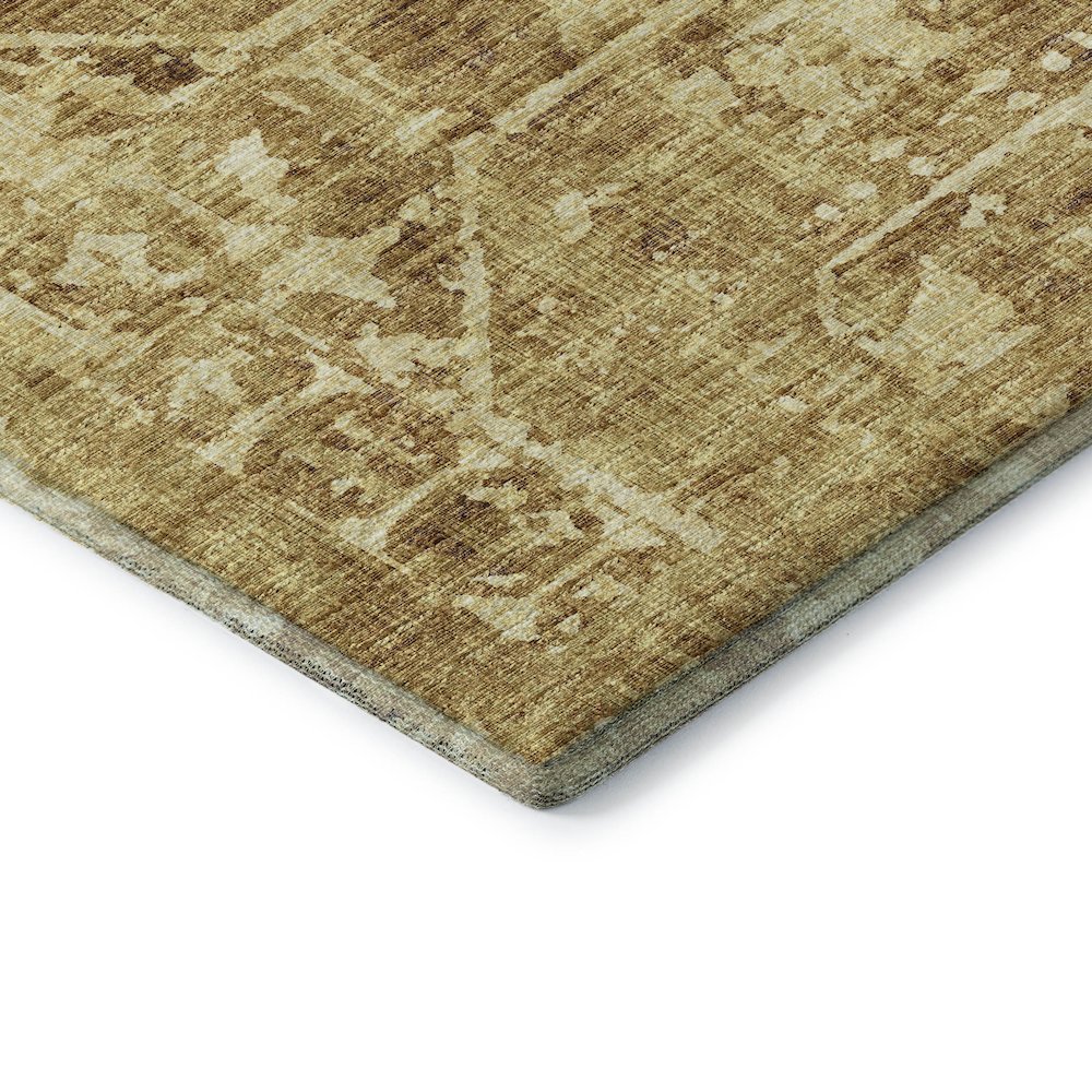 Premium Machine Washable Mayfield  Gilded 2'3" x 7'6" Runner Rug. Picture 3