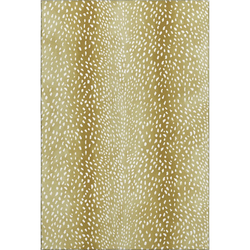 Premium Machine Washable Mayfield  Gilded 3' x 5' Rug. Picture 1