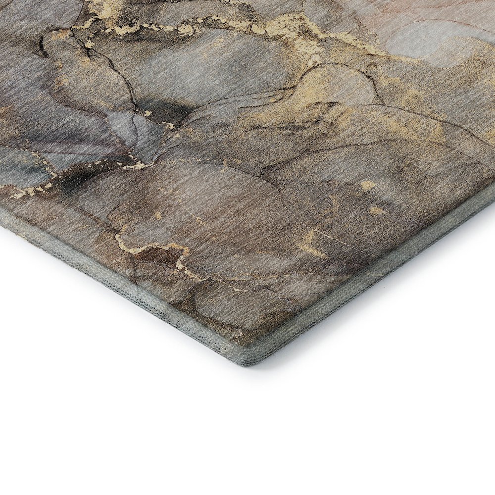 Premium Machine Washable Mayfield  Beige 2'3" x 7'6" Runner Rug. Picture 3