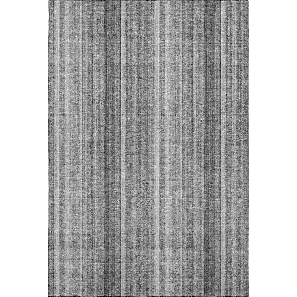 Premium Machine Washable Mayfield  Gray 3' x 5' Rug. Picture 1