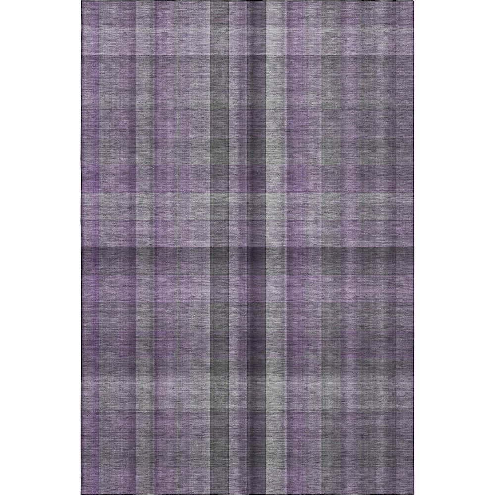 Premium Machine Washable Mayfield  Purple 3' x 5' Rug. Picture 1