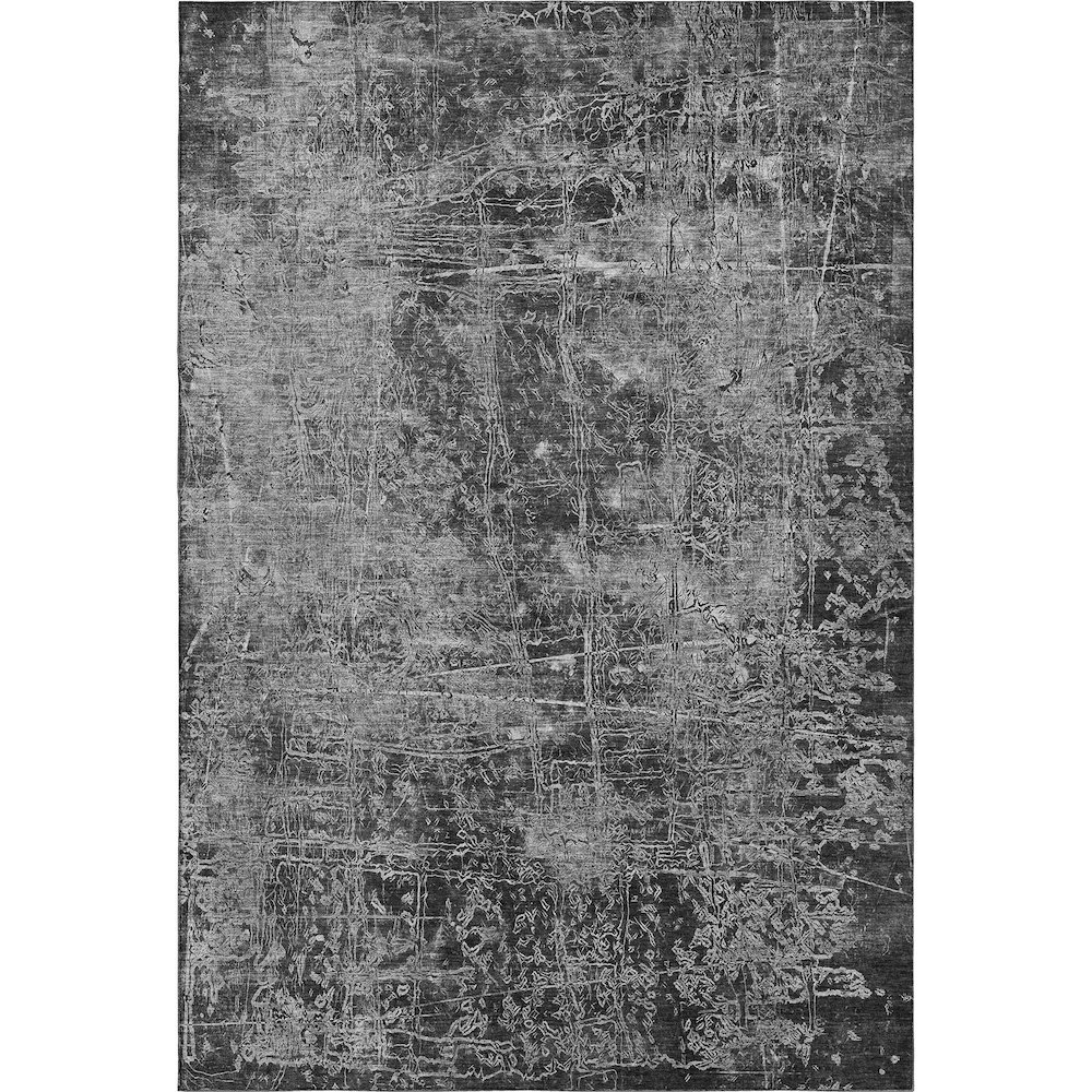 Premium Machine Washable Mayfield  Gray 3' x 5' Rug. Picture 1