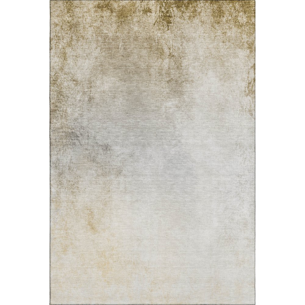 Premium Machine Washable Mayfield  Taupe 3' x 5' Rug. Picture 1