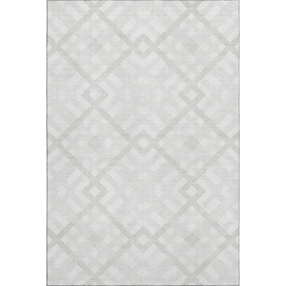 Premium Machine Washable Mayfield  Ivory 3' x 5' Rug. Picture 1