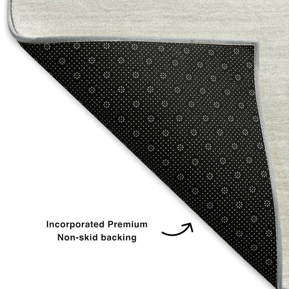 Premium Machine Washable Mayfield  Salmon 2'3" x 7'6" Runner Rug. Picture 2