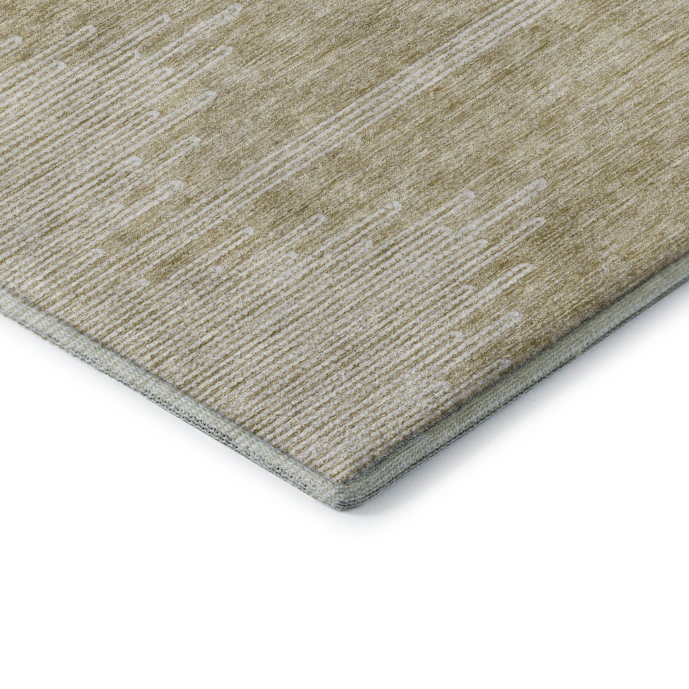 Premium Machine Washable Mayfield  Beige 2'3" x 7'6" Runner Rug. Picture 3
