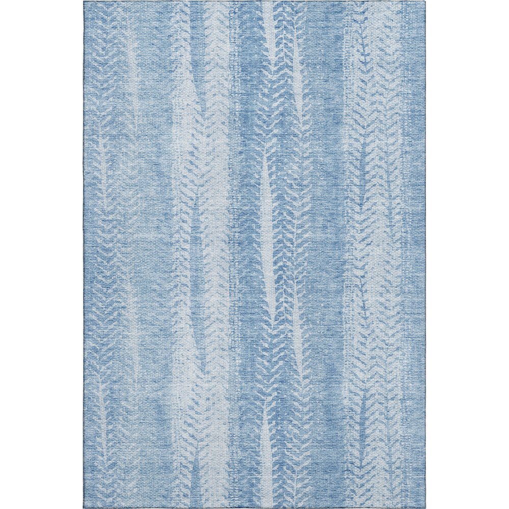 Premium Machine Washable Mayfield AMF694 Sky 3' x 5' Rug. Picture 1