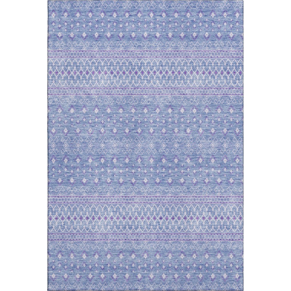 Premium Machine Washable Mayfield AMF709 Sky 3' x 5' Rug. Picture 1