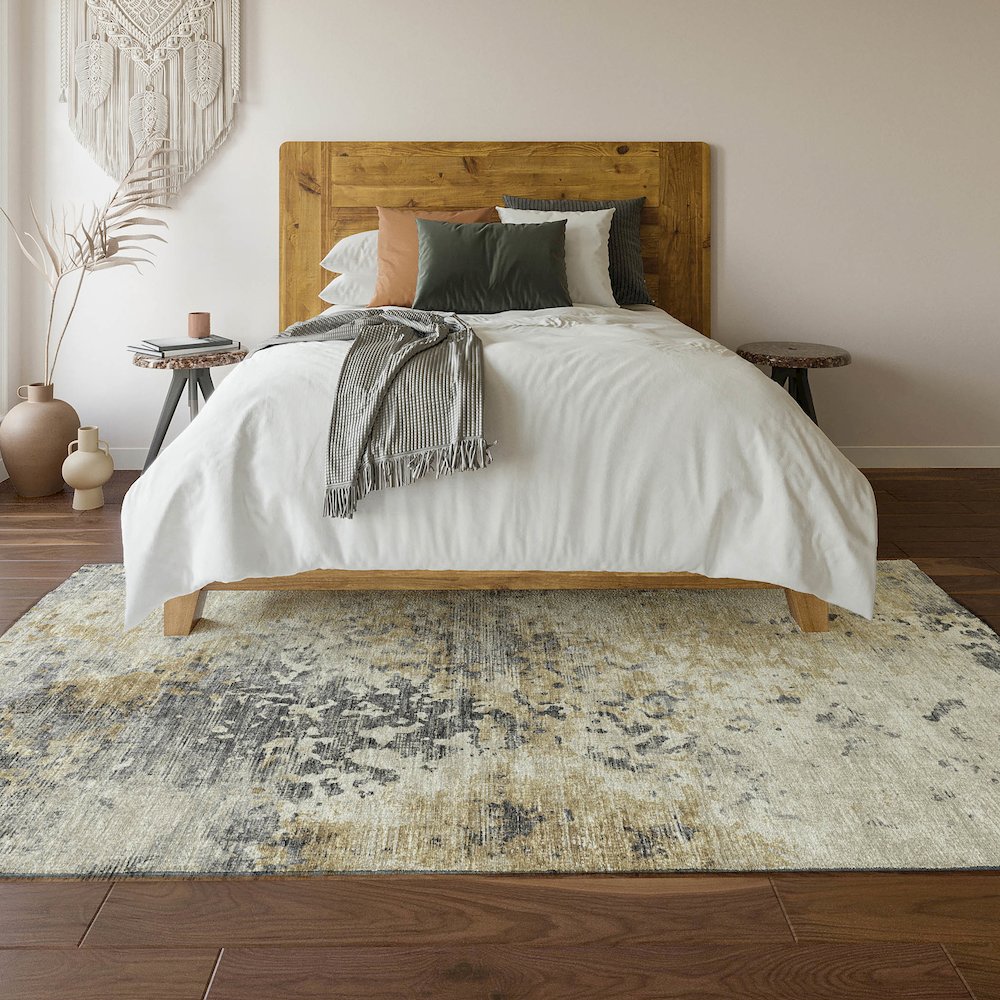 Premium Machine Washable Mayfield  Moody 3' x 5' Rug. Picture 6