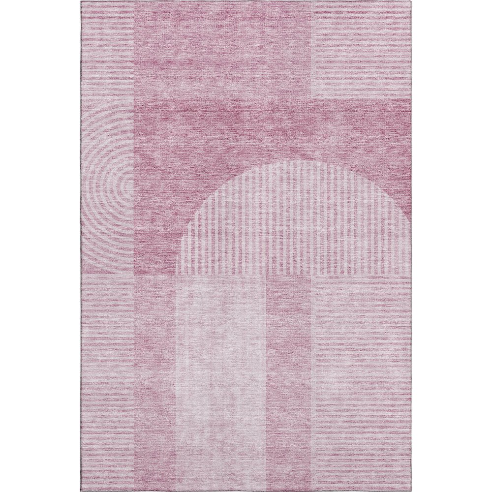 Premium Machine Washable Mayfield AMF711 Blush 3' x 5' Rug. Picture 1