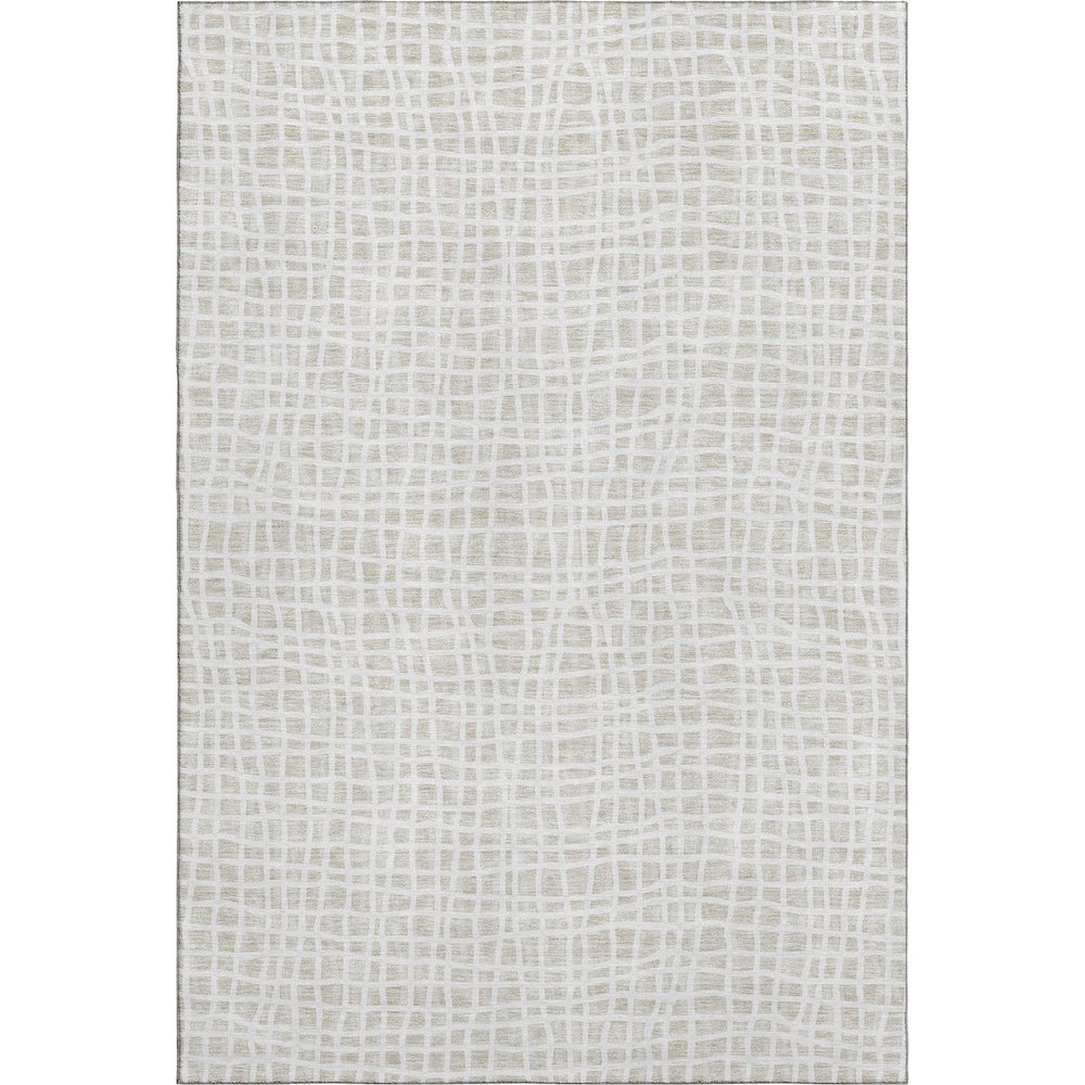 Premium Machine Washable Mayfield AMF729 Ivory 3' x 5' Rug. Picture 1