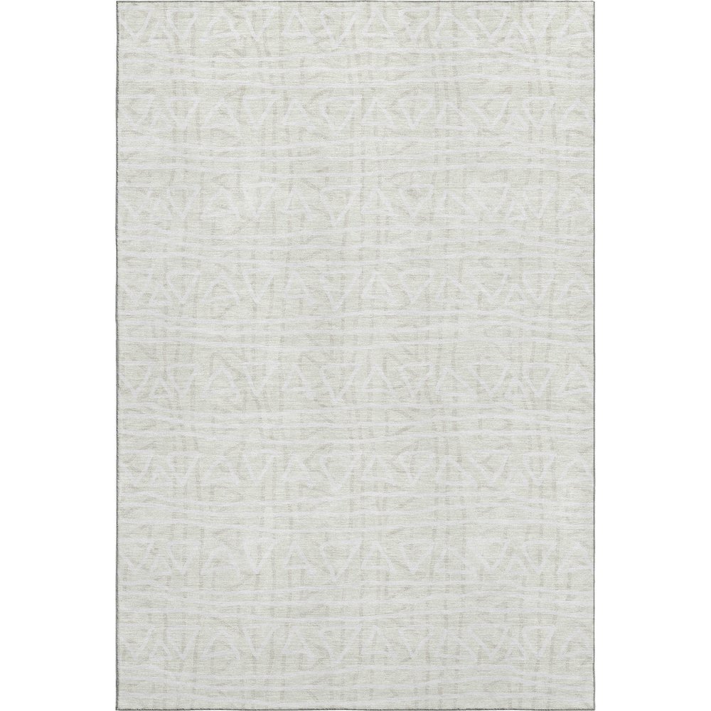 Premium Machine Washable Mayfield AMF730 Ivory 3' x 5' Rug. Picture 1