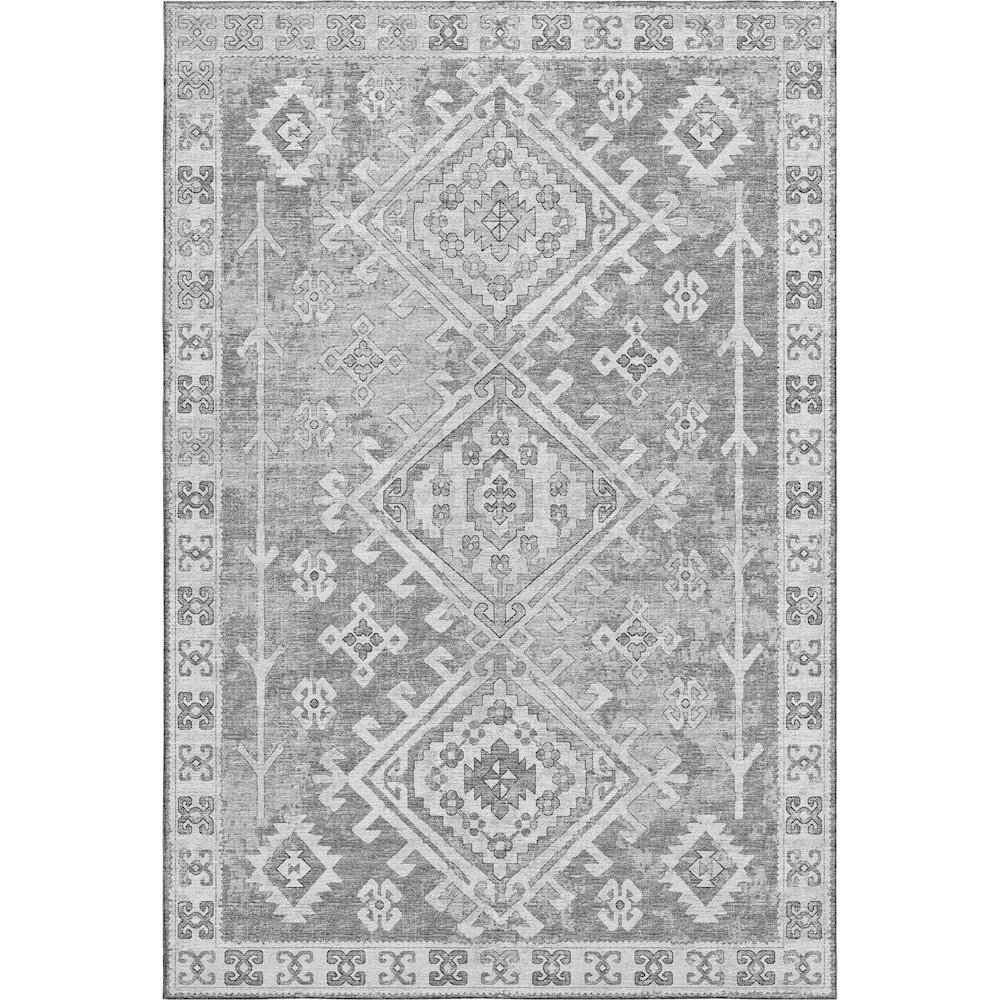 Premium Machine Washable Mayfield  Ash 3' x 5' Rug. Picture 1