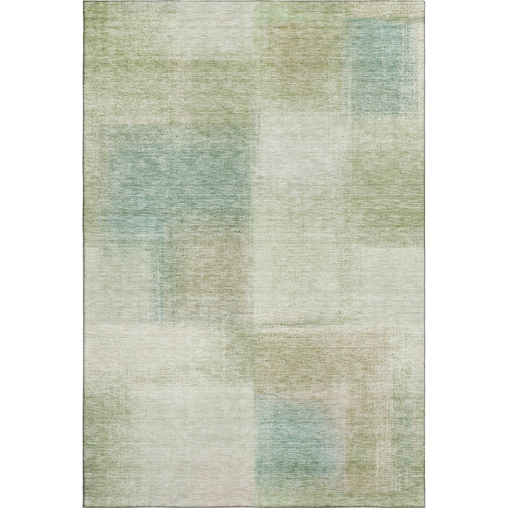 Premium Machine Washable Mayfield AMF742 Aloe 3' x 5' Rug. Picture 1