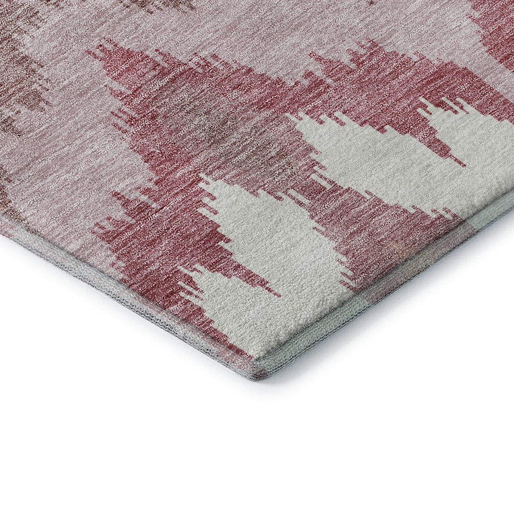 Premium Machine Washable Mayfield AMF743 Blush 2'3" x 7'6" Runner Rug. Picture 3