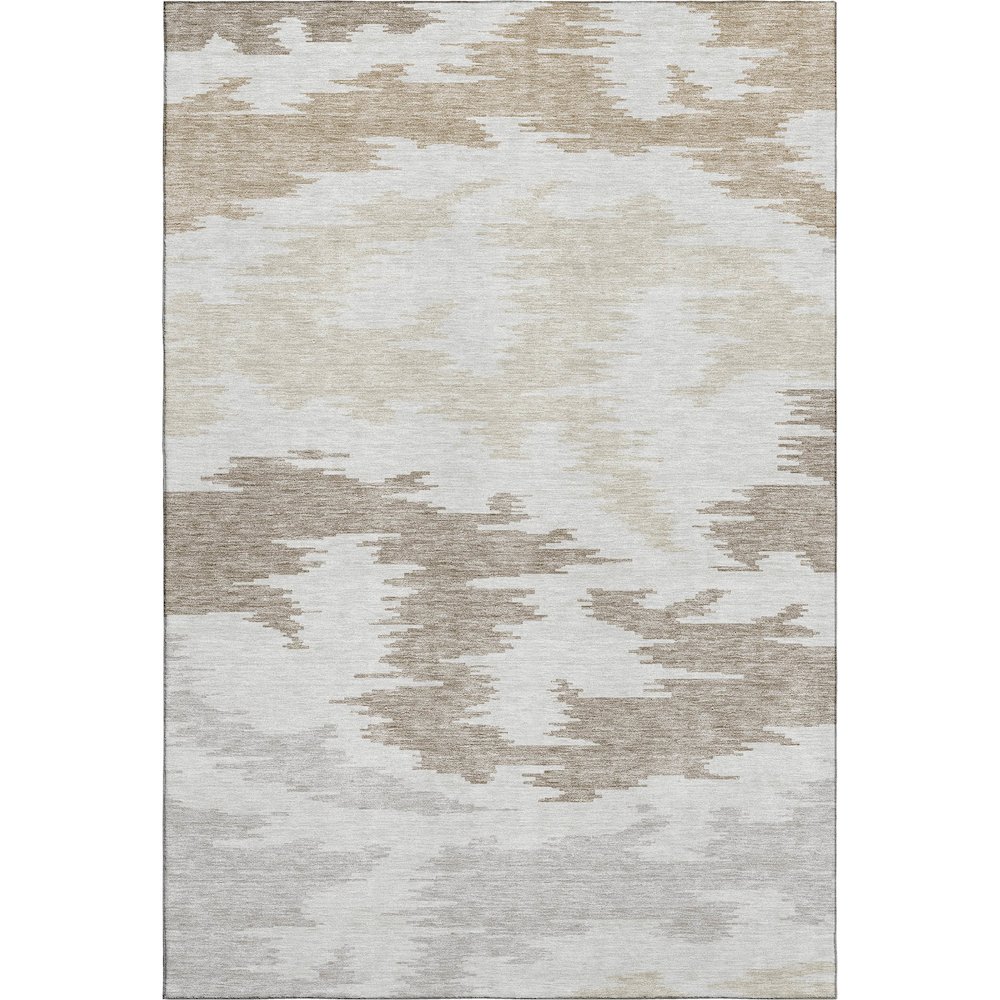 Premium Machine Washable Mayfield AMF746 Ivory 3' x 5' Rug. Picture 1