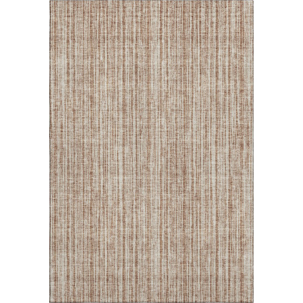 Premium Machine Washable Mayfield AMF760 Paprika 3' x 5' Rug. Picture 1