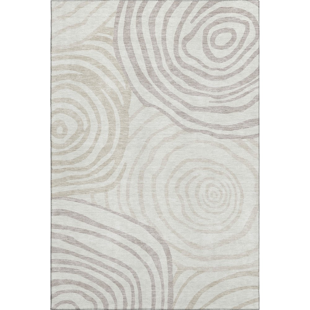 Premium Machine Washable Mayfield AMF765 Ivory 3' x 5' Rug. Picture 1