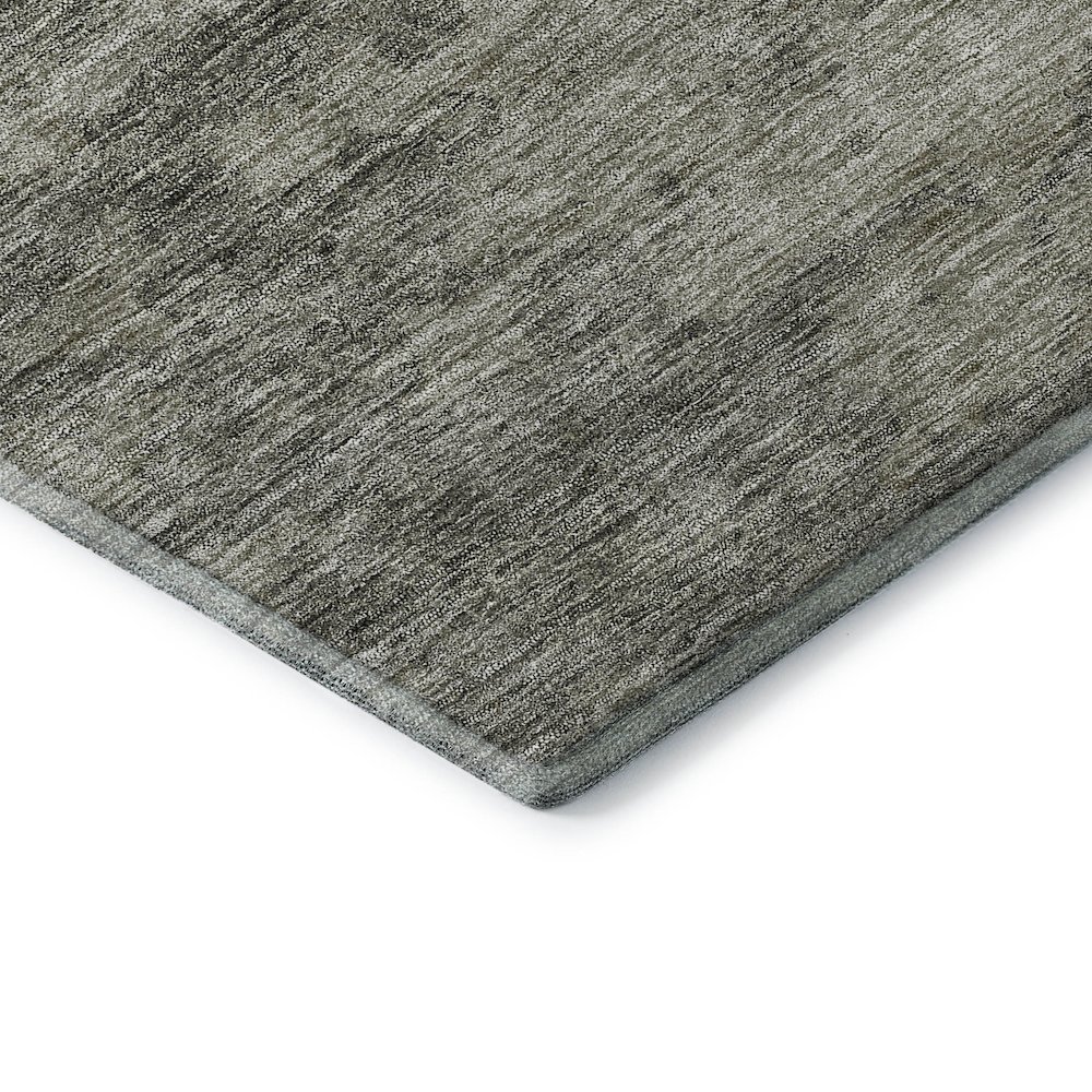 Premium Machine Washable Mayfield AMF769 Taupe 2'3" x 7'6" Runner Rug. Picture 3