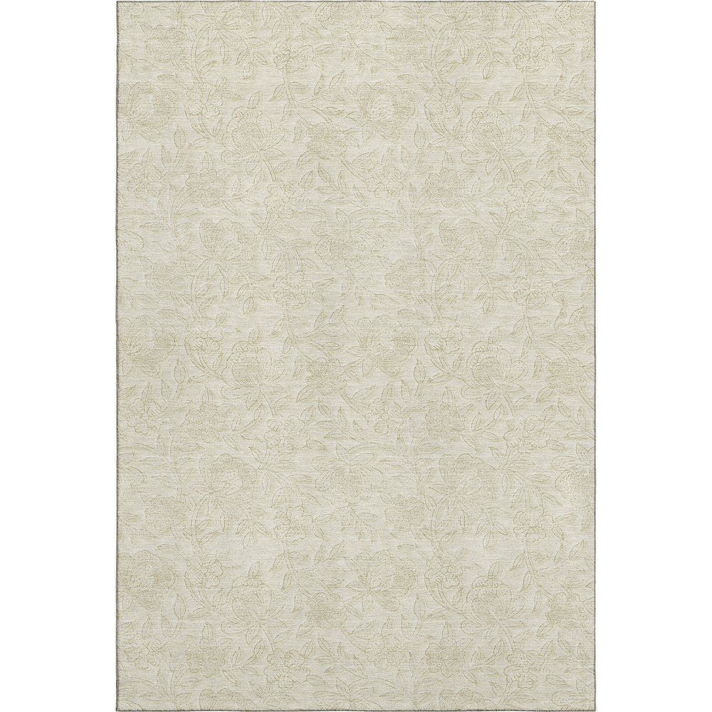 Premium Machine Washable Mayfield AMF782 Ivory 3' x 5' Rug. Picture 1