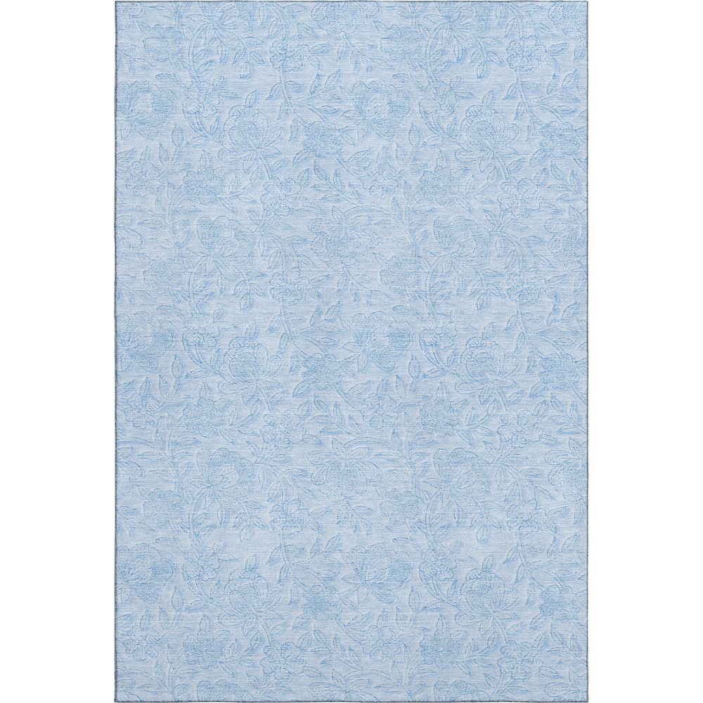 Premium Machine Washable Mayfield AMF782 Sky 3' x 5' Rug. Picture 1