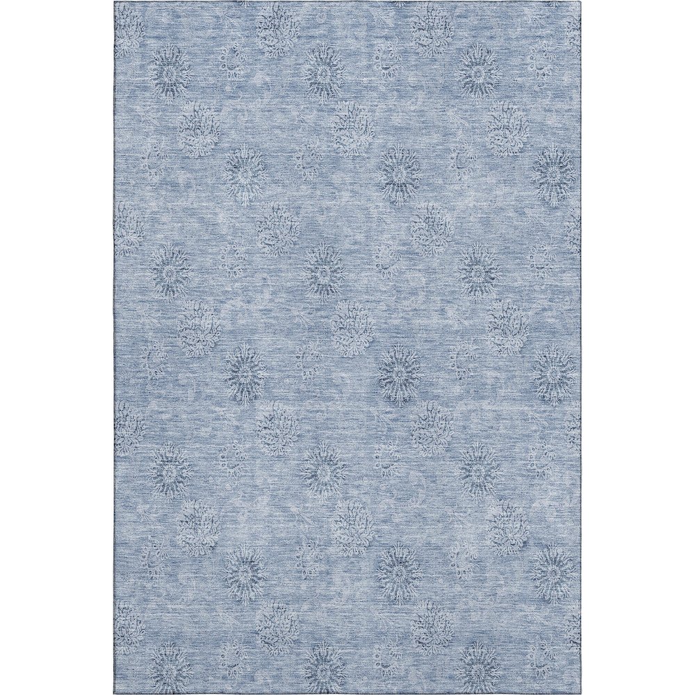 Premium Machine Washable Mayfield AMF789 Sky 3' x 5' Rug. Picture 1