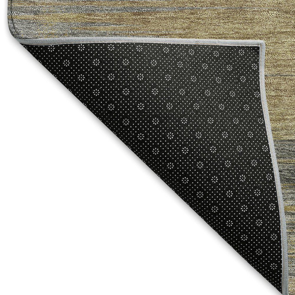Premium Machine Washable Mayfield AMF794 Brown 2'3" x 7'6" Runner Rug. Picture 2