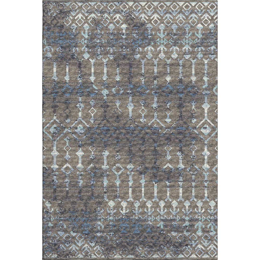 Premium Machine Washable Mayfield  Mink 3' x 5' Rug. Picture 1