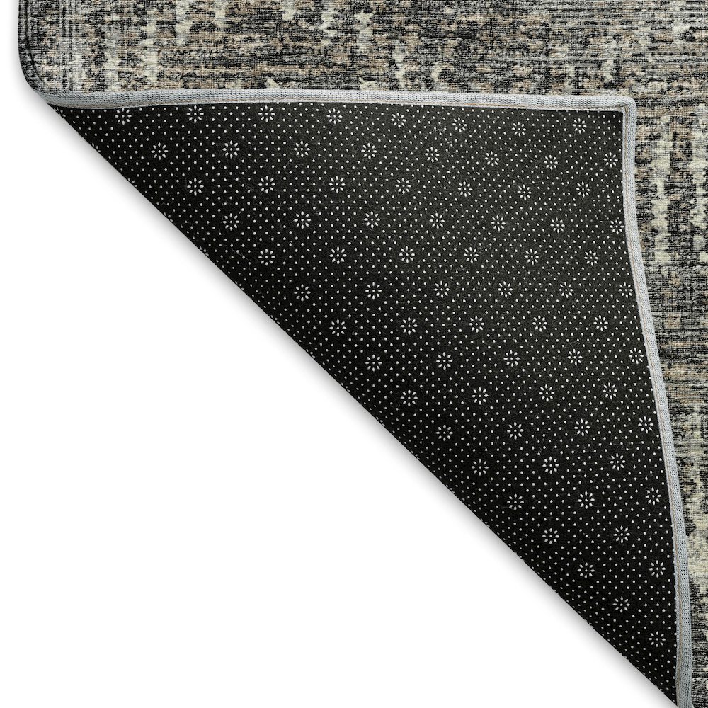 Premium Machine Washable Mayfield  Shadow 2'3" x 7'6" Runner Rug. Picture 2