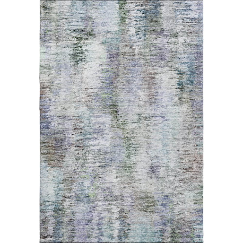 Premium Machine Washable Mayfield AMF813 Green 3' x 5' Rug. Picture 1