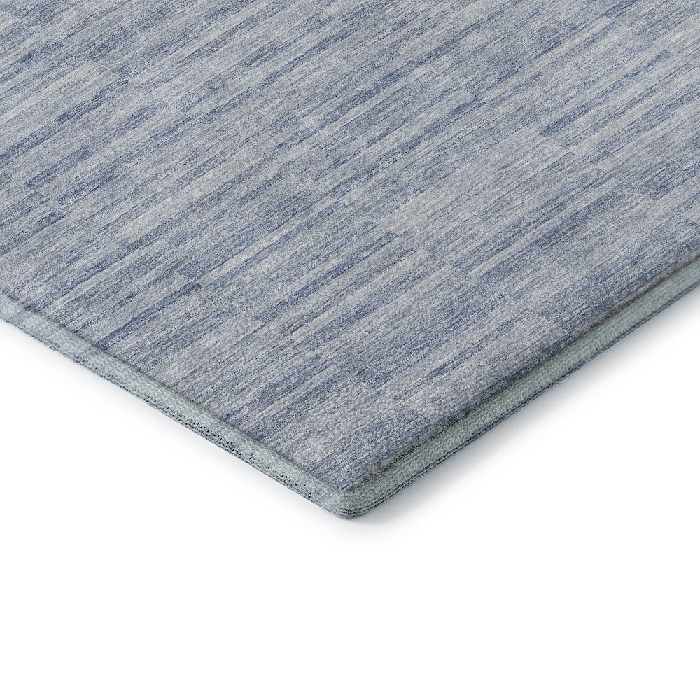 Premium Machine Washable Mayfield AMF817 Sky 2'3" x 7'6" Runner Rug. Picture 3