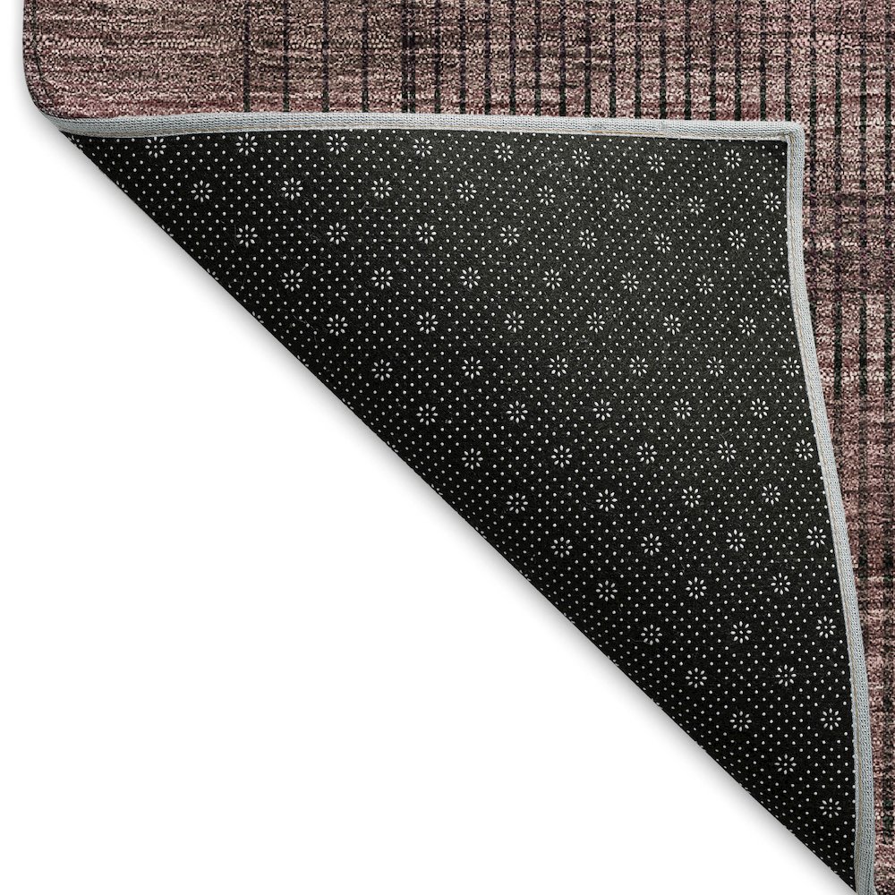 Premium Machine Washable Mayfield AMF820 Merlot 2'3" x 7'6" Runner Rug. Picture 2
