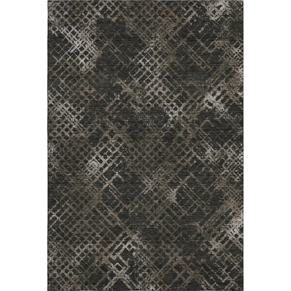 Premium Machine Washable Mayfield AMF825 Fudge 3' x 5' Rug. Picture 1