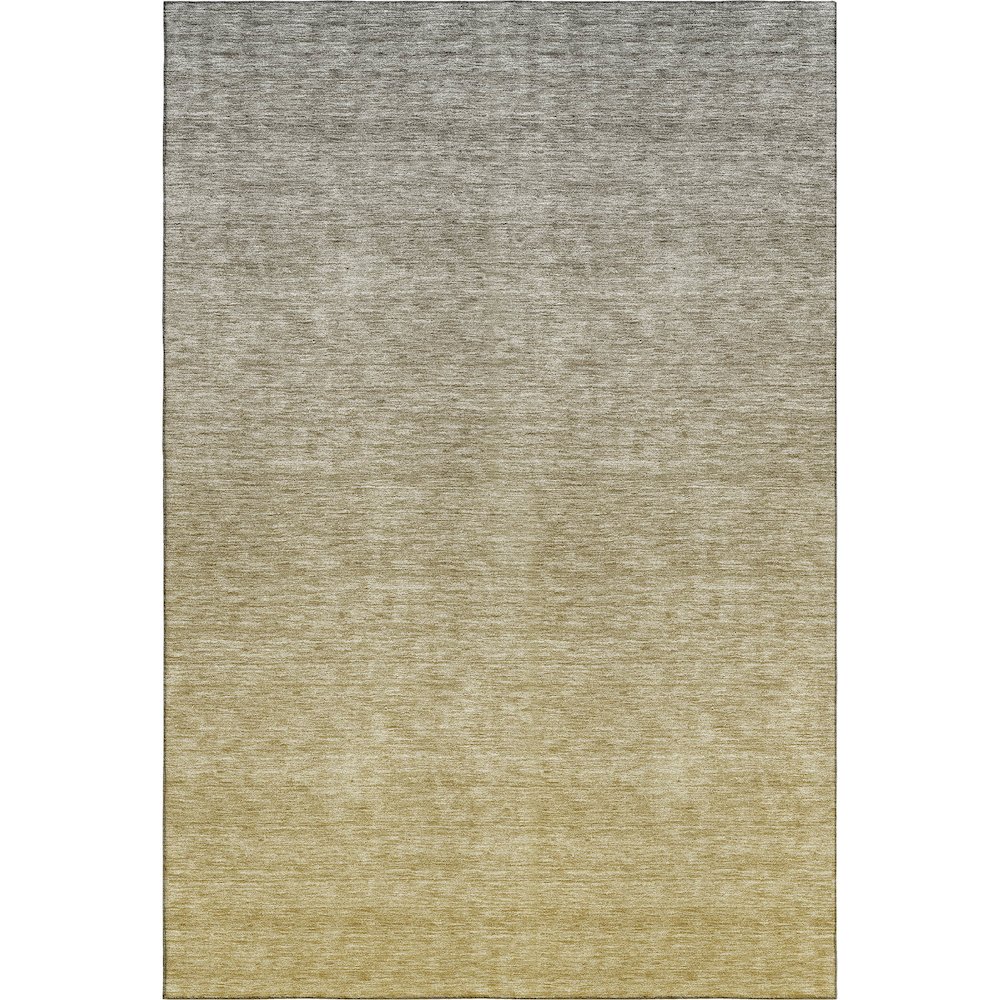 Premium Machine Washable Mayfield AMF833 Gold 3' x 5' Rug. Picture 1