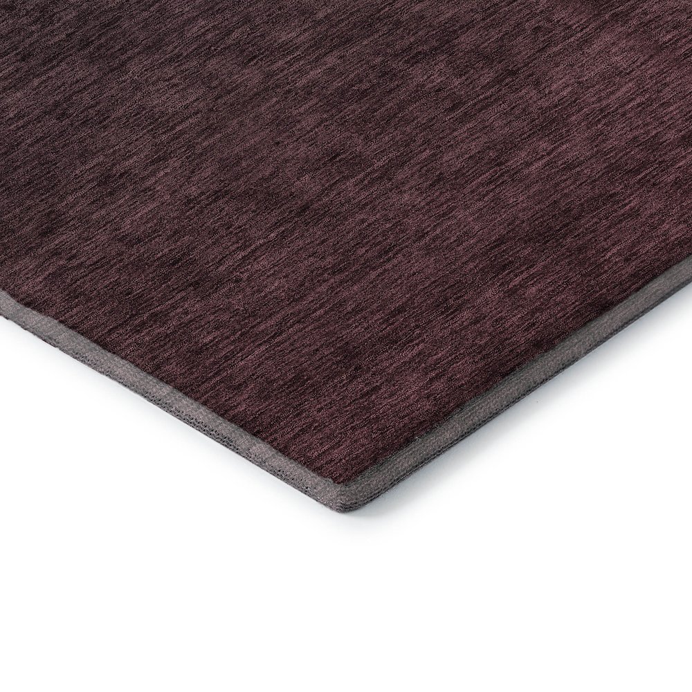 Premium Machine Washable Mayfield AMF844 Merlot 2'3" x 7'6" Runner Rug. Picture 3