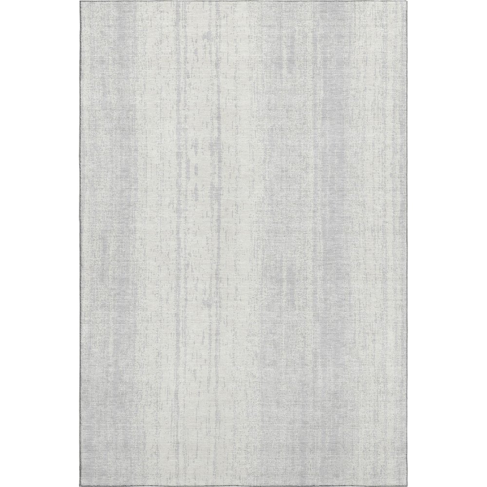 Premium Machine Washable Mayfield AMF861 Silver 3' x 5' Rug. Picture 1