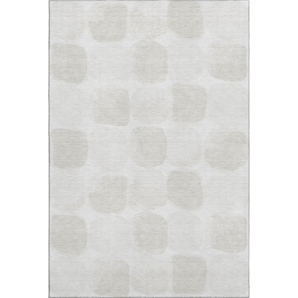 Premium Machine Washable Mayfield AMF870 Ivory 3' x 5' Rug. Picture 1