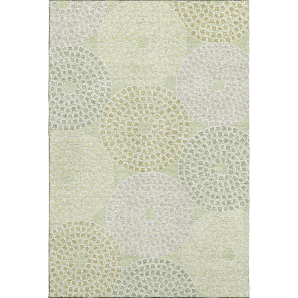 Premium Machine Washable Mayfield AMF882 Mint 3' x 5' Rug. Picture 1