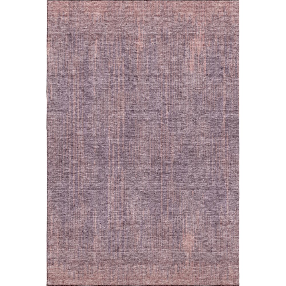 Premium Machine Washable Mayfield AMF893 Mauve 3' x 5' Rug. Picture 1