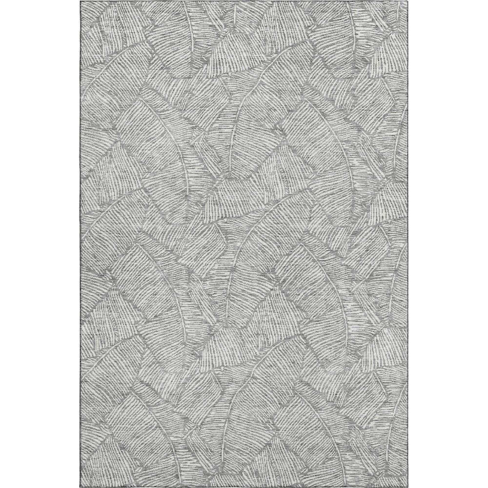 Premium Machine Washable Mayfield AMF913 Gray 3' x 5' Rug. Picture 1