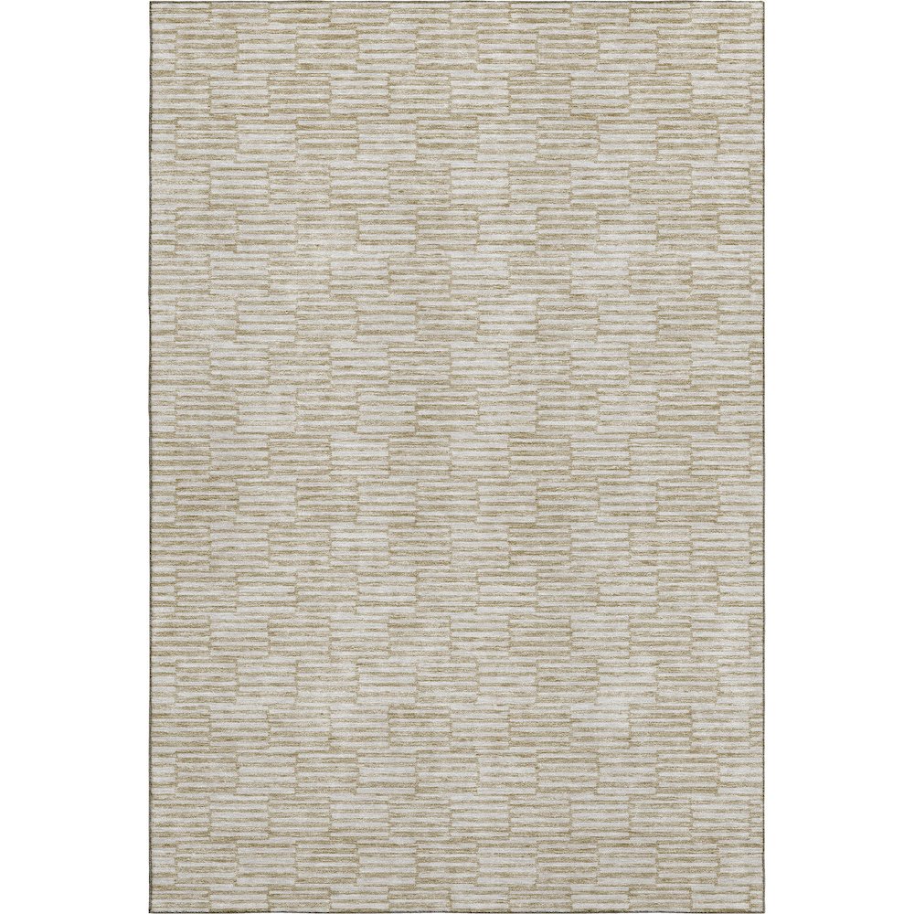 Premium Machine Washable Mayfield AMF918 Beige 3' x 5' Rug. Picture 1