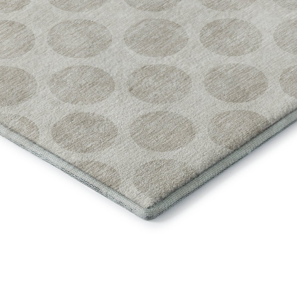 Premium Machine Washable Mayfield AMF921 Ivory 2'3" x 7'6" Runner Rug. Picture 3
